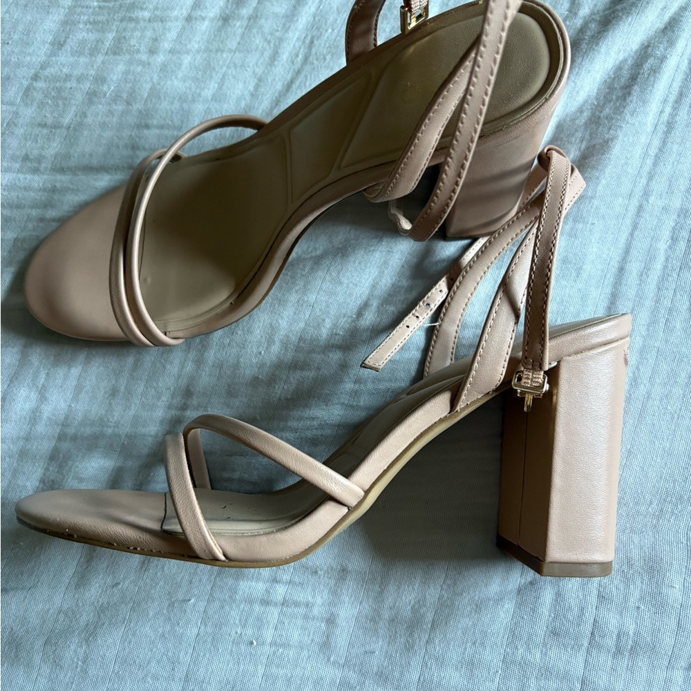 Aldo pillow walk heels in blush